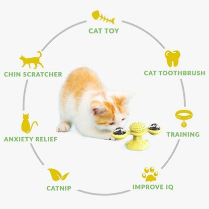 Windmill Cat Toy 5-in-1