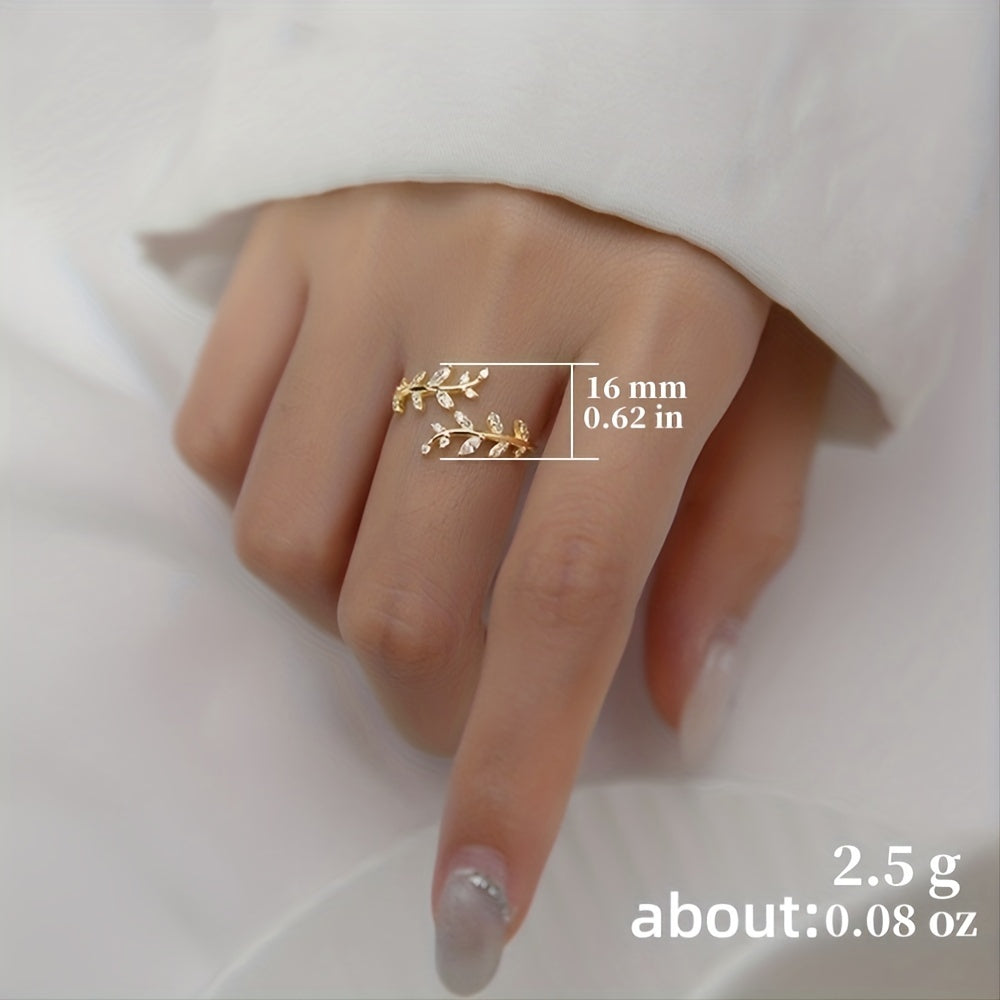 Silver Plated Personality Women's Danburite Ring Jewelry